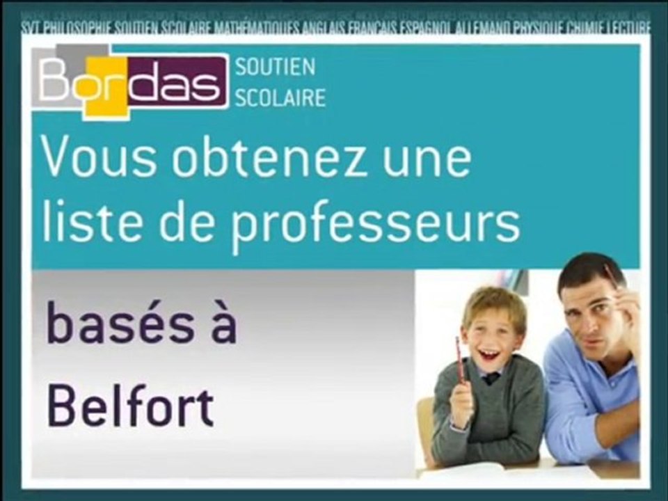 Cours particulier 3ème - Belfort