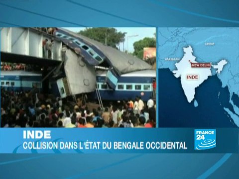 Collision ferroviaire meurtrière en Inde