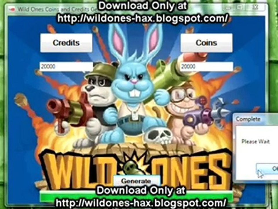 Wild Ones Generator [NEW HACK]  FaceBook Credits and Coins