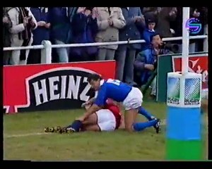 Italy - USA Part 1 Rugby World Cup 1991