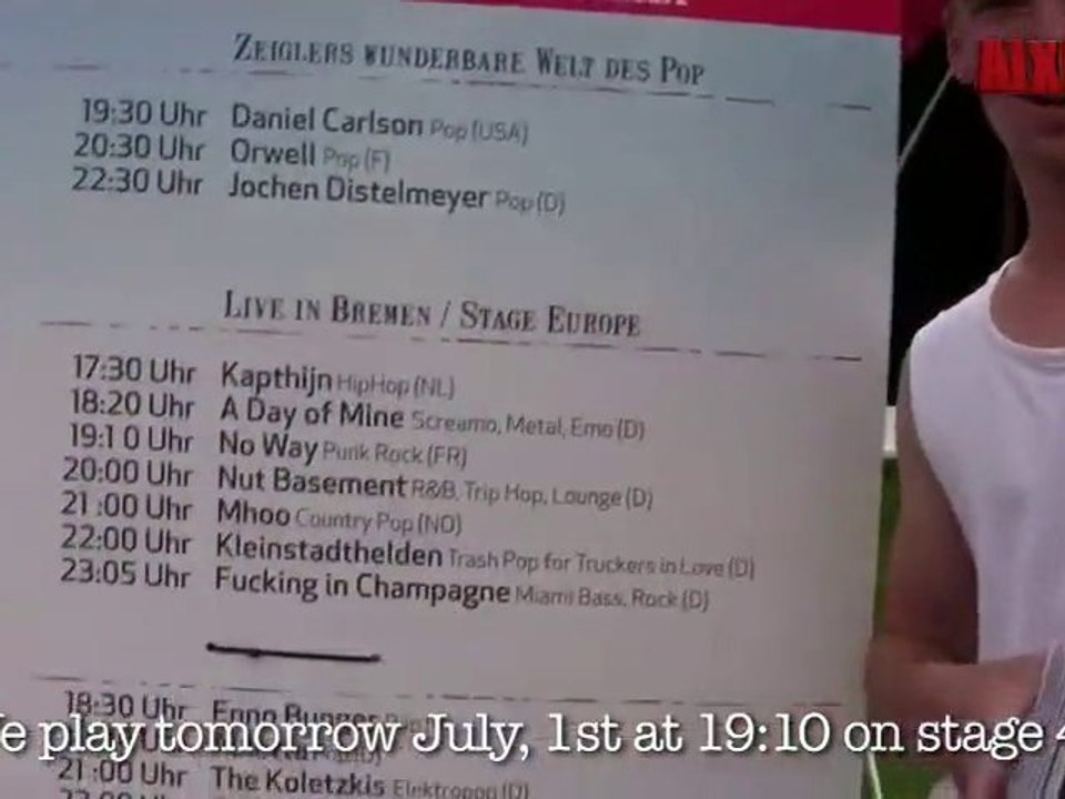 Class'EuRock 2010 - Départ à Brème !