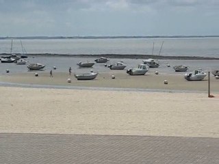 La Bernerie en Retz : marée basse port