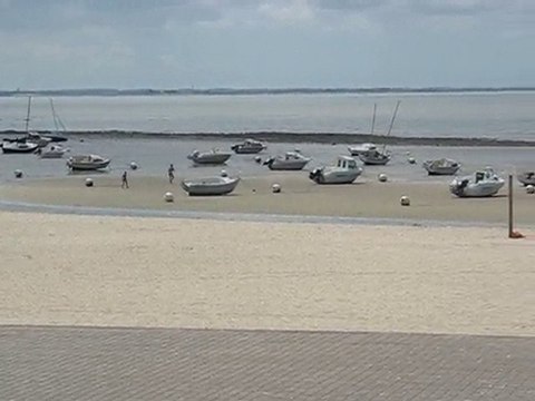 La Bernerie en Retz : marée basse port