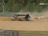 superleague formula 2010 zolder big crash