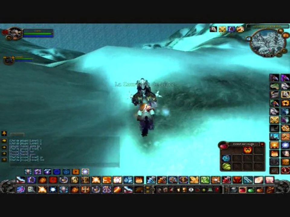 plongeon sur des rochers dans wow