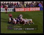 Scotland - Zimbabze Rugby World Cup 1991