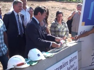 Pose de la Première Pierre Résidence "Les Aulnes"