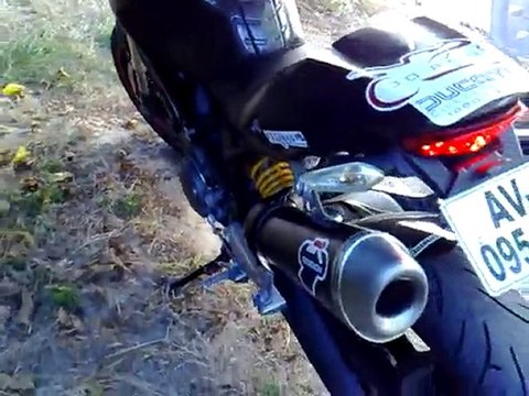 Ducati Monster 696 termignoni exhaust sound