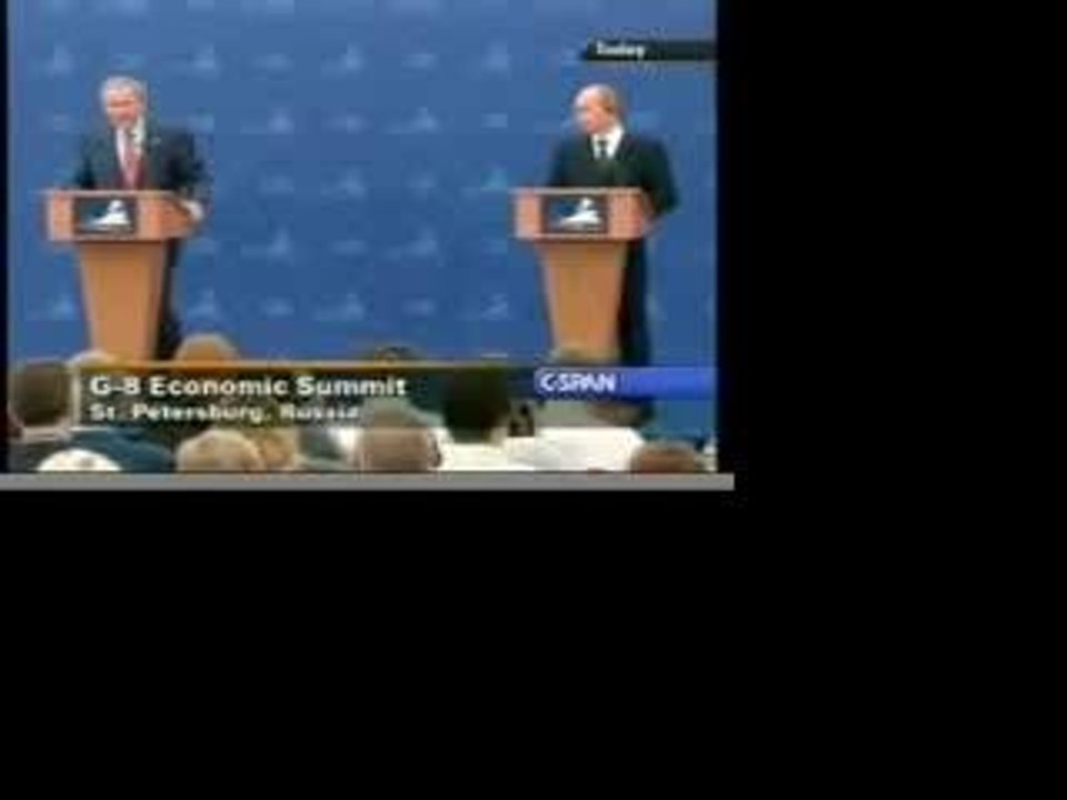 Putin Vs Bush