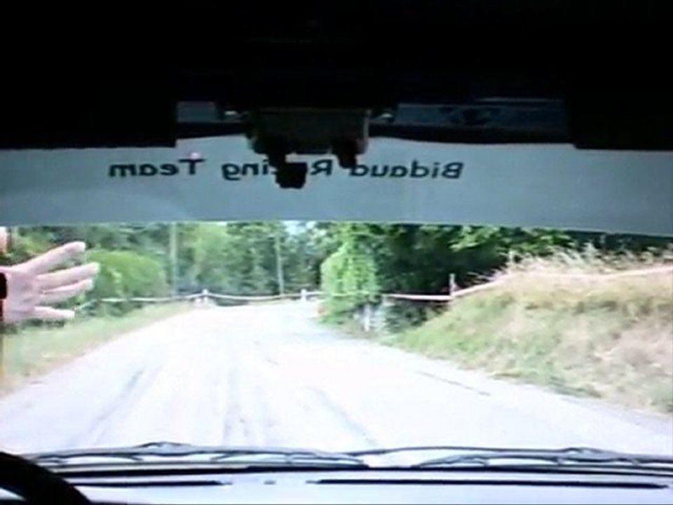 Rallye de la Drôme 2010 - Caméra embarquée ES1