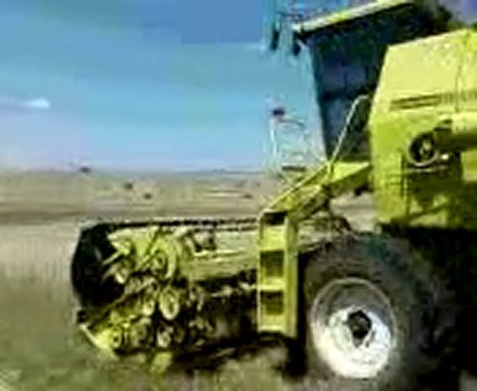 clayson 1545 buğday hasatı 2010