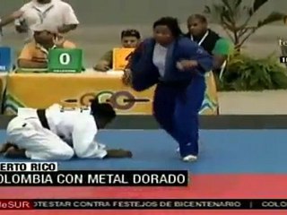 Mayagüez: Colombiana Anny Cortés conquista oro en judo