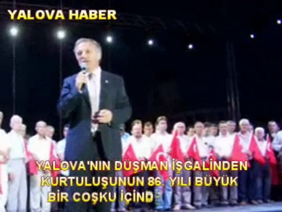 YALOVA NIN KURTULUŞUNUN 89.YILI KUTLANDI