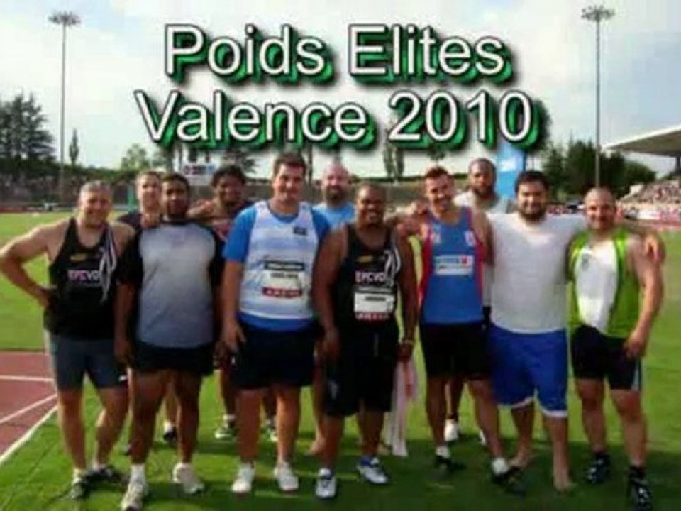 Elites 2010 VALENCE (poids)