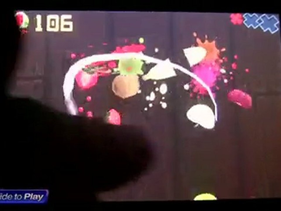 Fruit Ninja iPhone Game Hands-On Gameplay Video