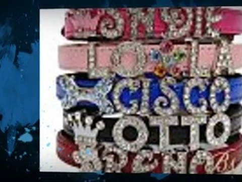 Hollywood Jeweled Dog Collars, Custom, Personalized Collars