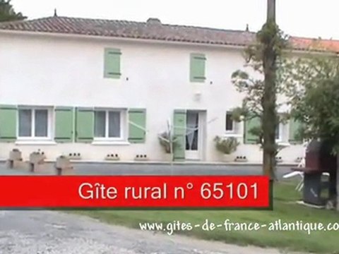 Gîte rural n° 65101 - gîtes de france 17