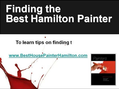 Hamilton and Dundas Home Painting Contractors and House Pai