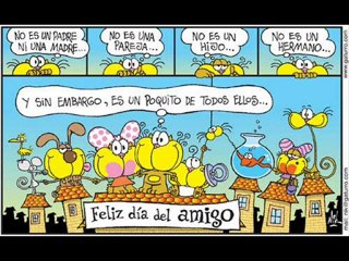 feliz dia del amigo
