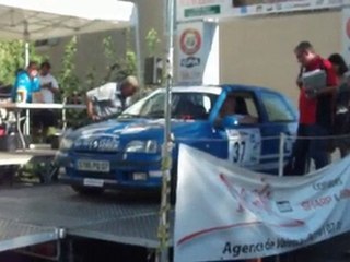 Podium Team Clio Plein Gaz Rallye de la Drôme 2010