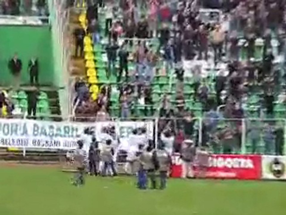 Kale Arkası Futbolcular Yeşil Beyaz