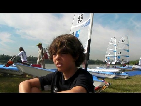 Chpt de France Minimes Flotte Collective - ITW Louis Chambet