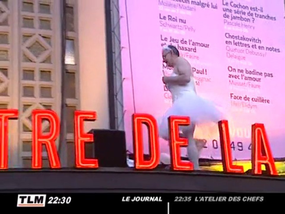 Philippe Faure, artiste de théâtre, tire sa révérence