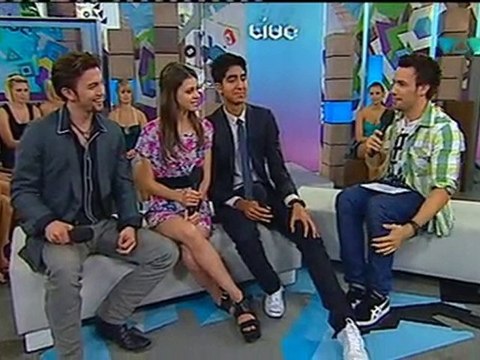 Jackson Rathbone, Dev Patel & Nicola Peltz @ Viva Germany