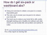 Six pack abs diet six pack abs workout get six pack abs