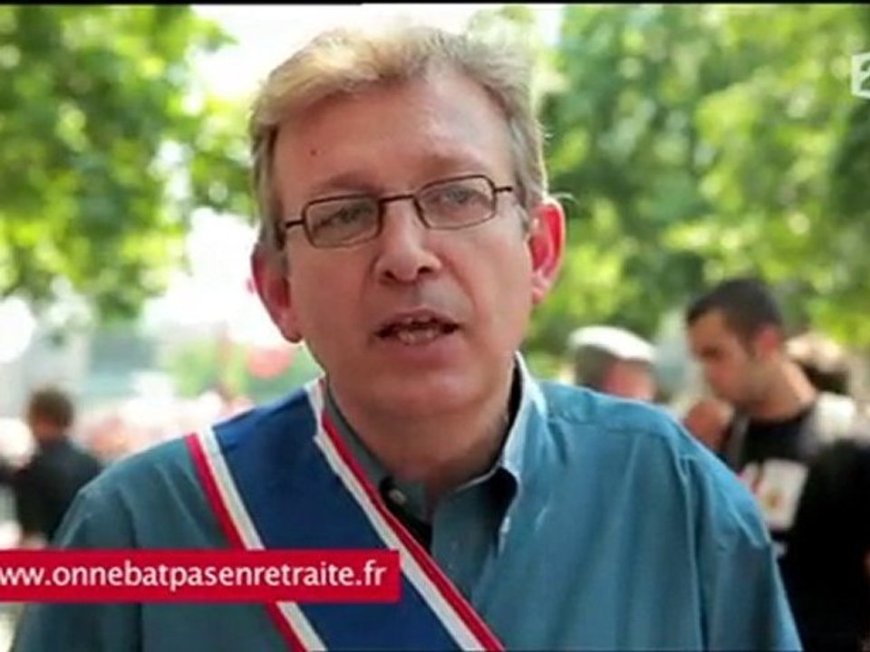 Expression directe PCF(juillet 2010 france2) les retraites