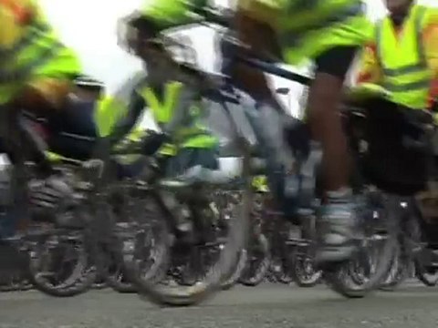 Départ du Paris-Brest-Paris 2007