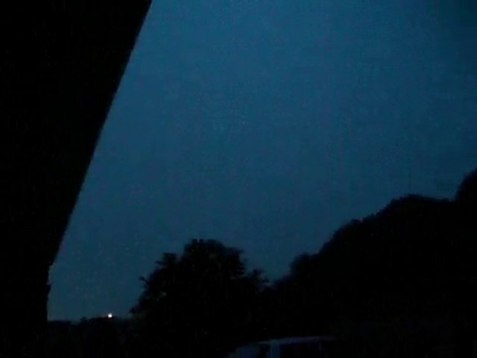 orage fort