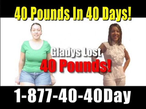 40 POUNDS IN 40 DAYS!