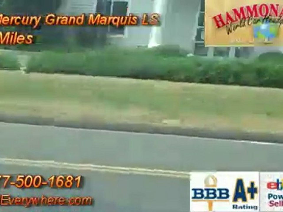 Used 2000 Grand Marquis For Sale In CT Test Drive -  ...