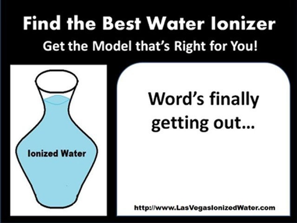 Does the water ionizer work?