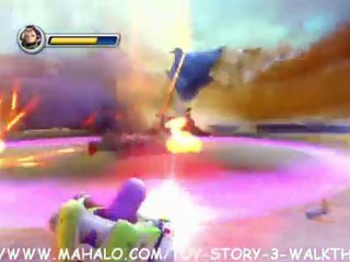 Toy Story 3 Walkthrough - Buzz Video Game Part 2