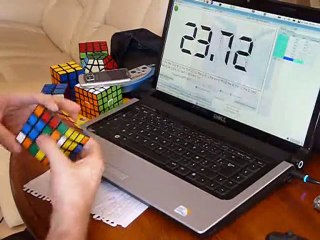 Impressive 4x4 Rubik's Cube Average of 54.57 Seconds 🧩