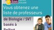 Cours particulier Biologie / SVT - Belfort