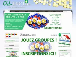 Jouer au KENO avec ENClive et toucher le pactole...