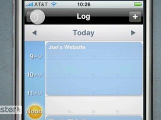 Timesheet2go: a professional iPhone screencast by Scraster