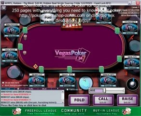 KFE 10 SnG Online Poker Strategy Tournament