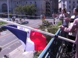 Lever des couleurs françaises - City Hall 14 juillet 2010