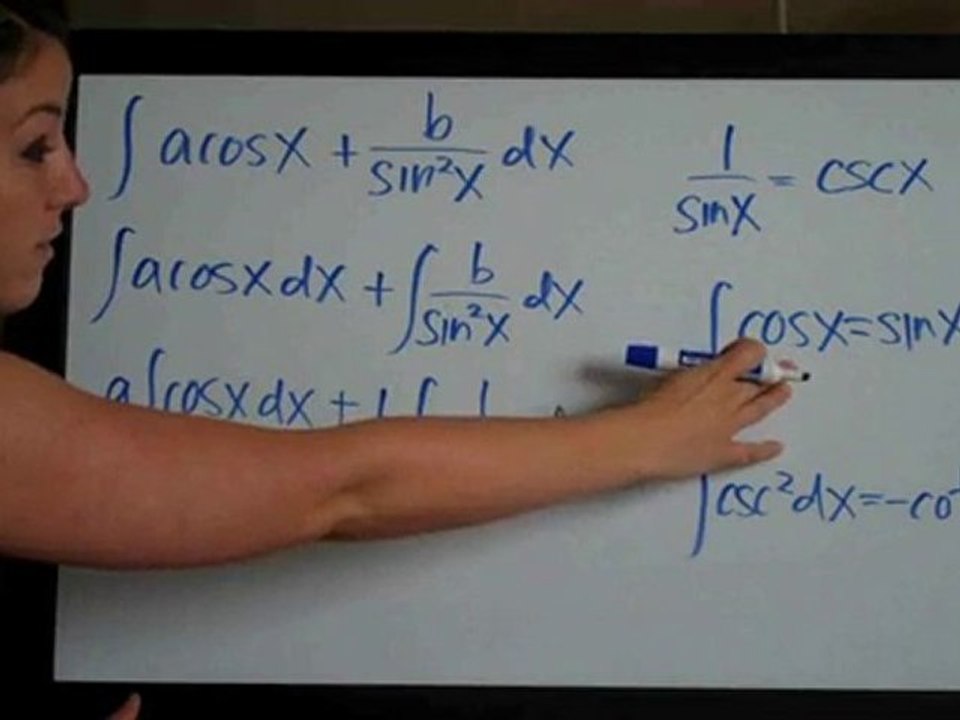 Trigonometric Integrals Example 4