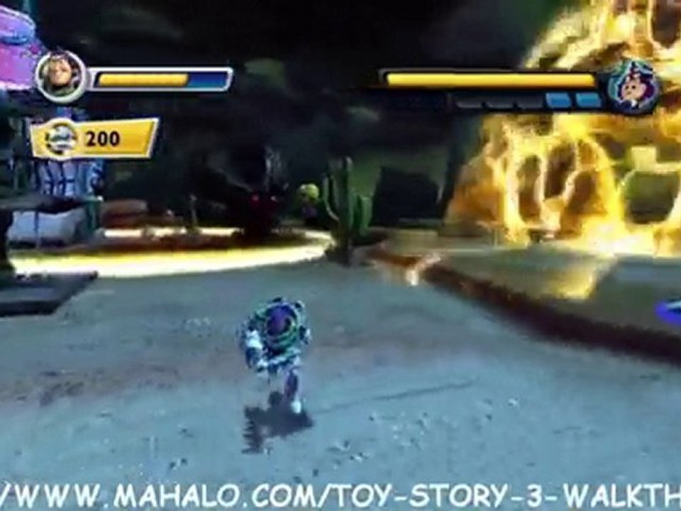 Toy Story 3 Walkthrough - Boss Fight: Witch