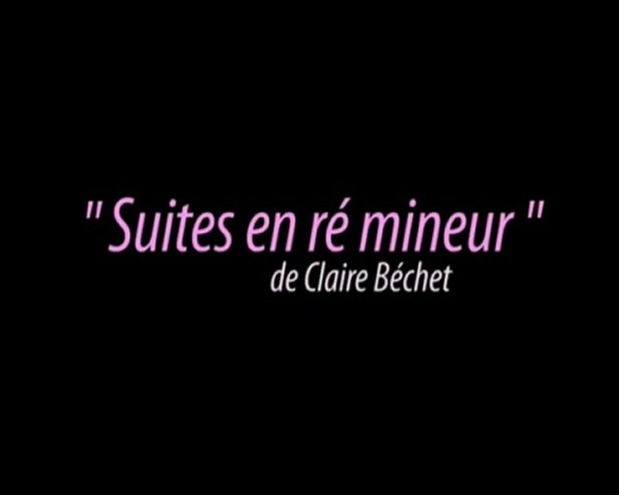 Suites en ré mineur - partie 1 - 2010