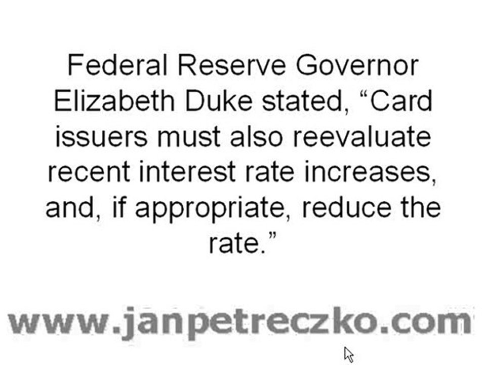 New Credit Card Rules &You