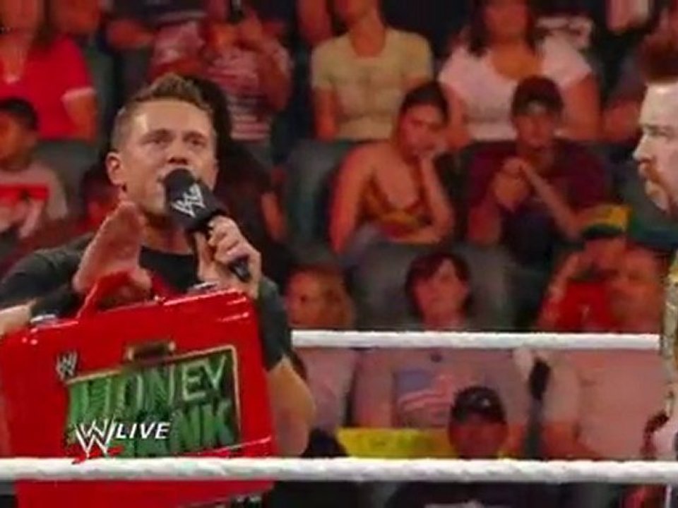 Raw-Sheamus is confronted by The Miz[19/7/2010]