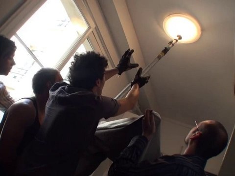 Tournage Visiteur du futur saison 2 : LA LAMPE