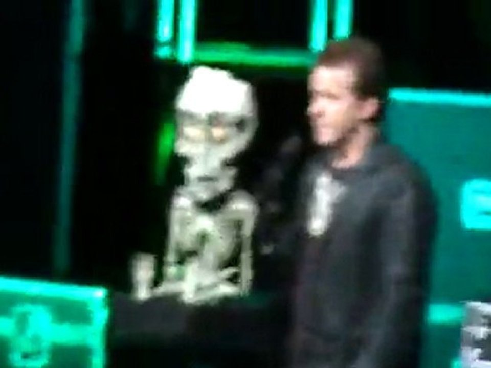 jeff dunham and achmed at mellon arena
