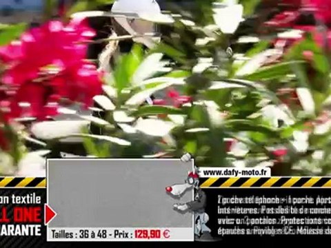 Test Blouson ALL ONE Amarante by DAFY MOTO